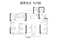 碧桂园·桃李东方4室2厅1厨3卫建面200.00㎡