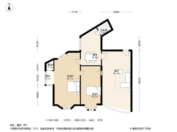 锦绣大厦户型图