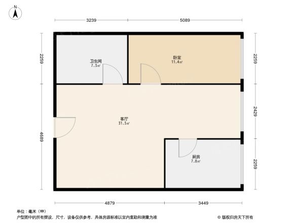 东方银座户型图