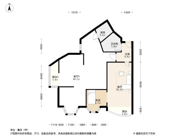 锦绣大厦户型图