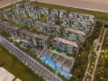 绿城北龙湖精装洋房,现房大三室。