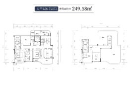 长房润和·湘江玥4室2厅1厨3卫建面249.58㎡