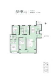 华中·尚玉园4室2厅2卫建面147.34㎡