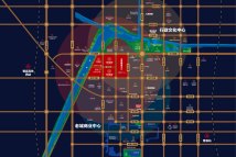 融翔·奥体城项目区位图