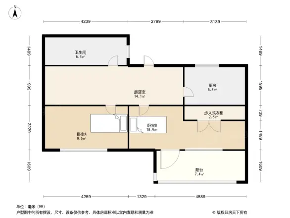 鑫江·水青花都丨观山户型图