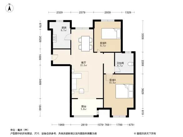 鑫江·水青花都丨观山户型图