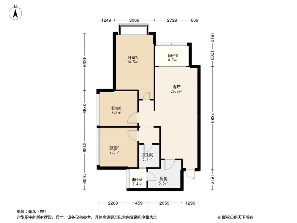 相似户型图