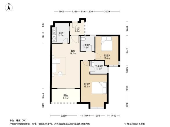 中洲中央公园户型图