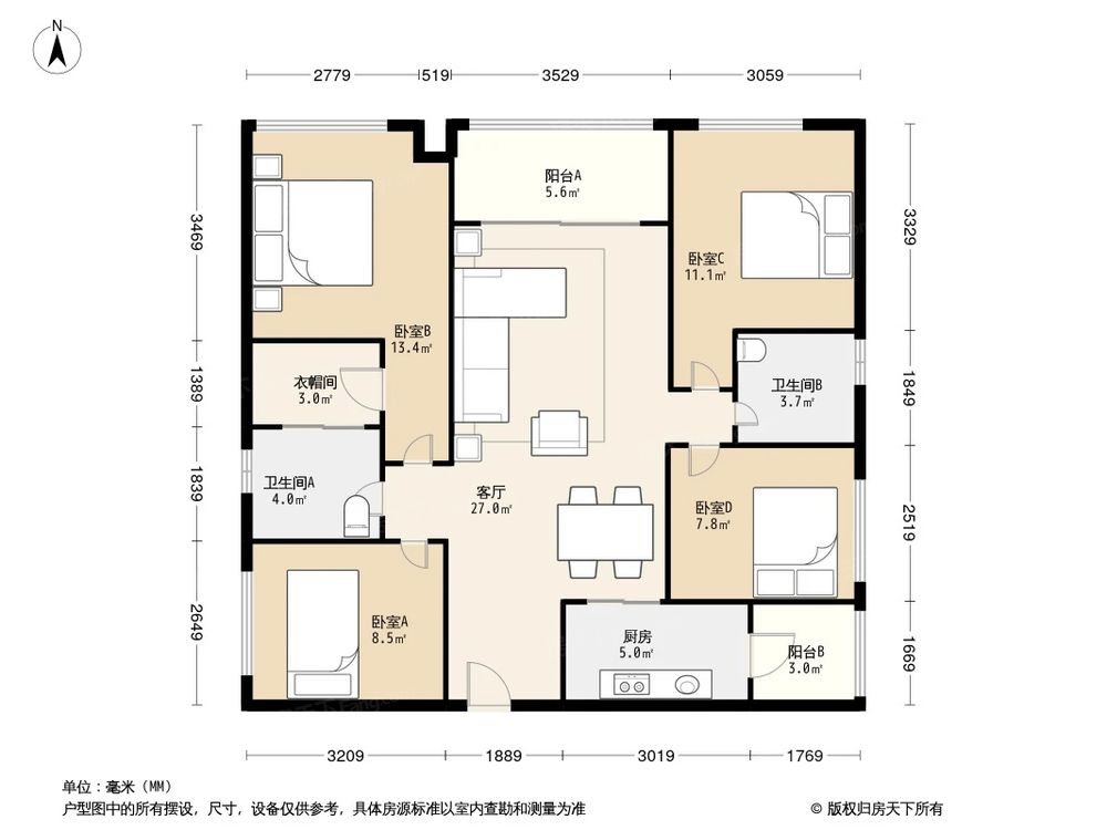 相似户型图