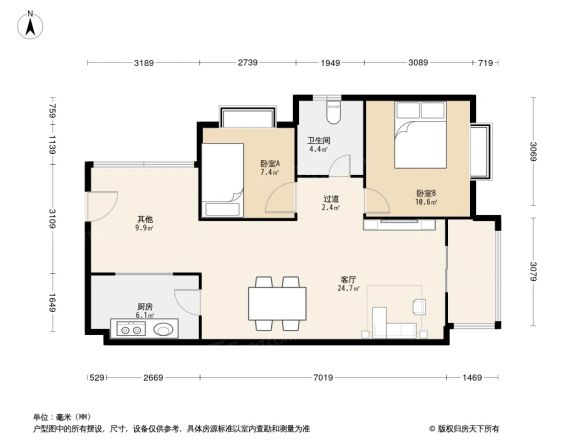 中洲中央公园户型图