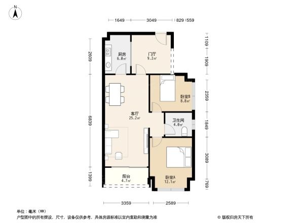 中洲中央公园户型图