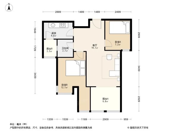 北大资源燕楠国际户型图