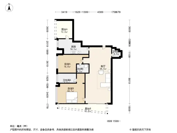 深圳湾1号户型图