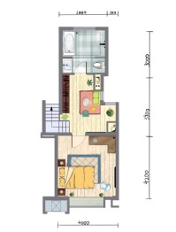 万科弗农小镇3室1厅1厨2卫建面150.00㎡