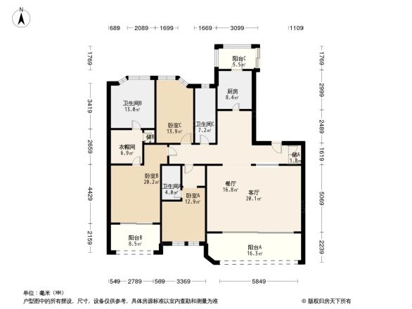 云锦东方户型图