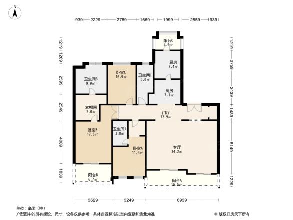 云锦东方户型图