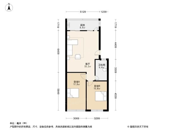 华彩楼户型图