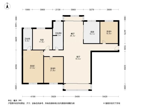 福林大厦户型图