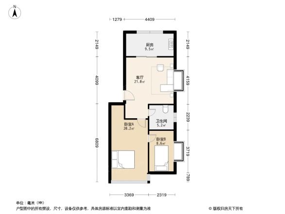 翠屏山庭户型图