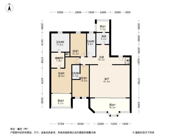 云锦东方户型图
