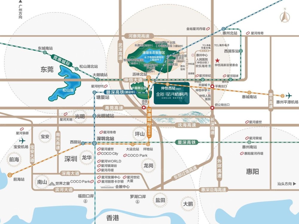 小区相关图