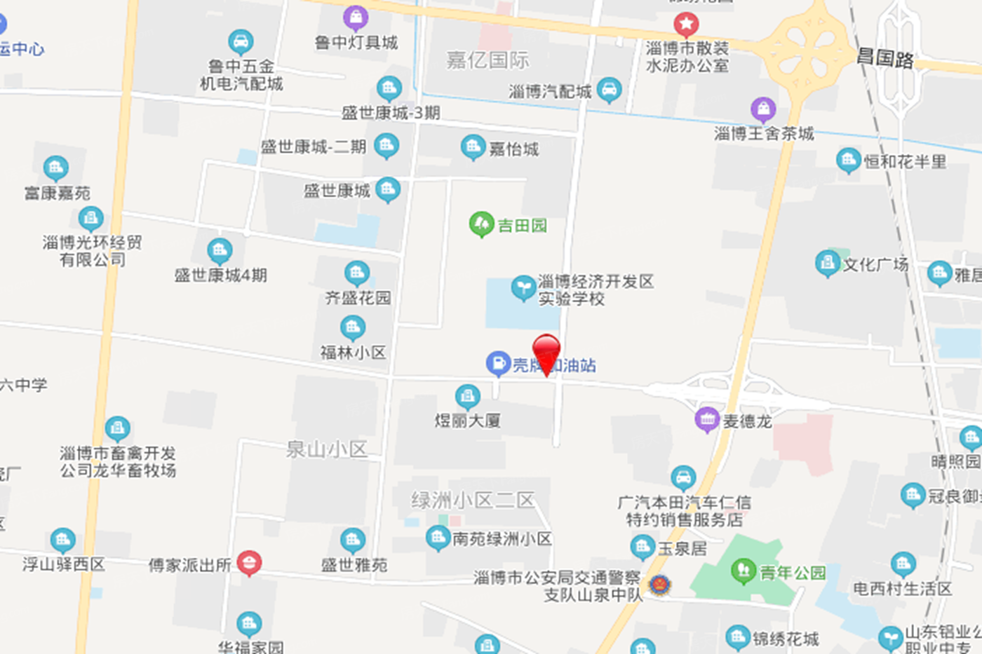 天泰·书院康城交通图