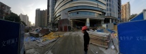 瑞虹新城办公楼工程进度实景图