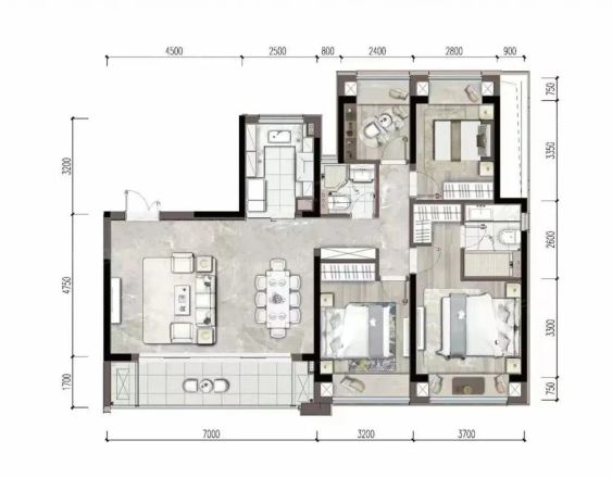 建发金辉紫璋台户型图