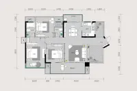 华泰·官邸五期建面约131㎡