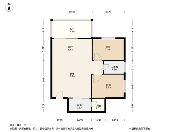 水韵蓝湾户型图图片