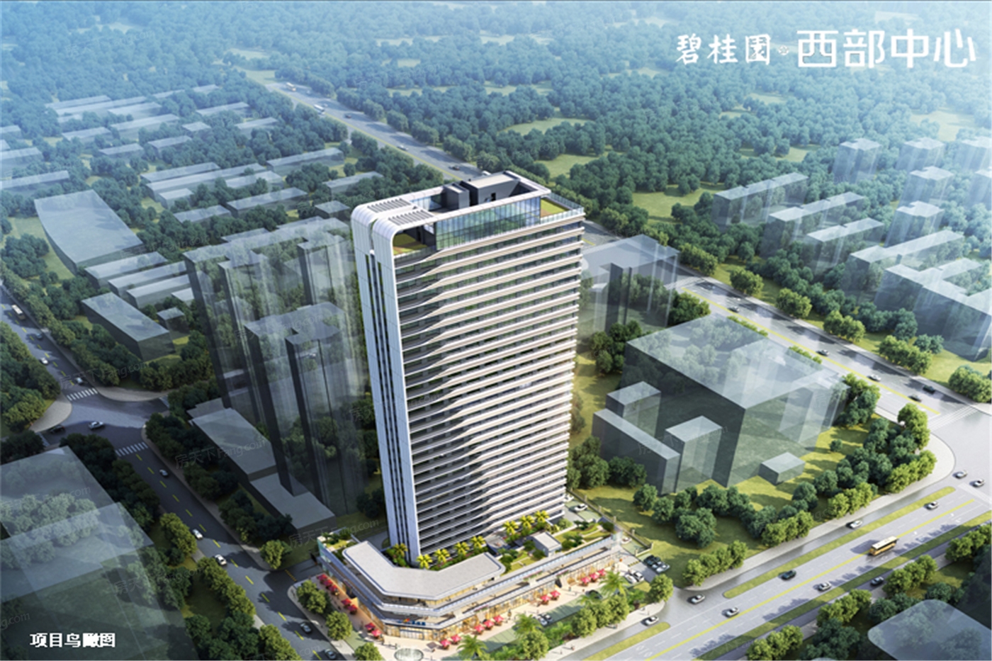 碧桂园西部中心效果图