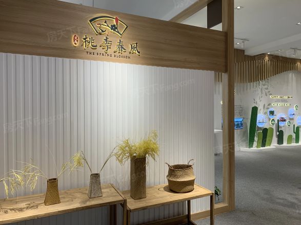 蓝城义乌桃李春风实景图