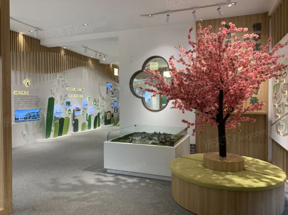 蓝城义乌桃李春风实景图