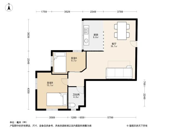 鸿辉阁户型图