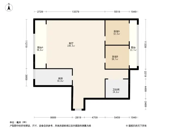 草堂北路6号院户型图