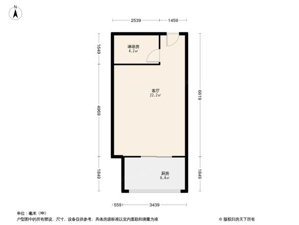 北欧知识城公寓户型图