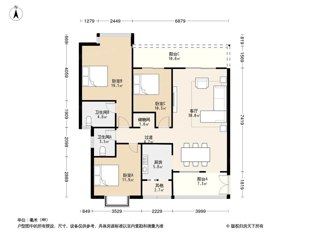 相似户型图
