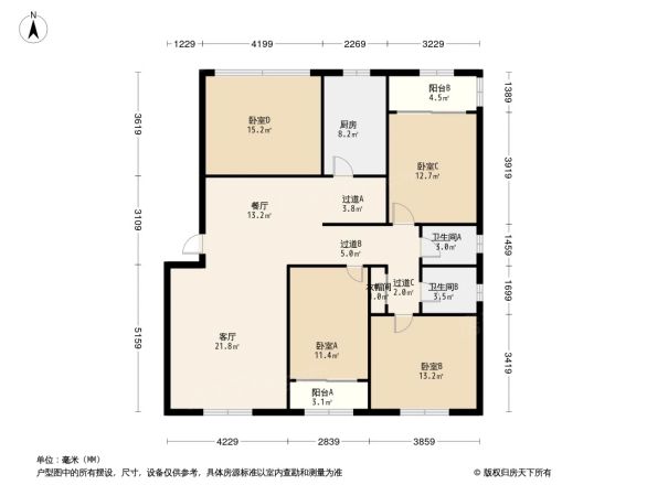 鑫海度假湾户型图