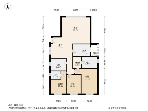 翠湖五集户型图