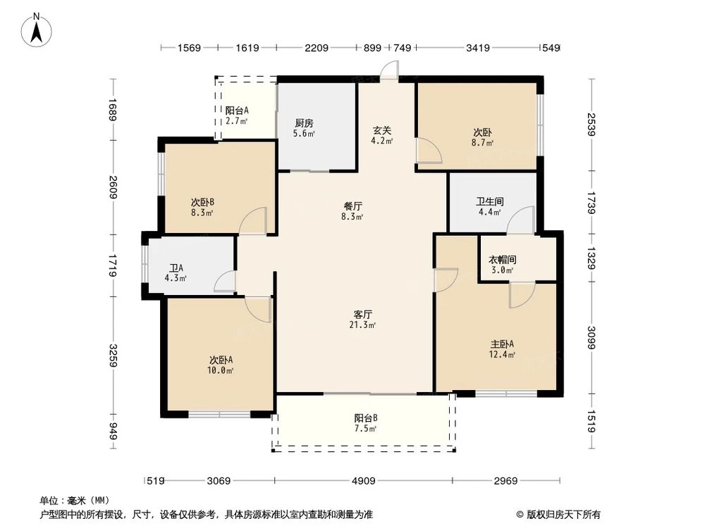 相似户型图