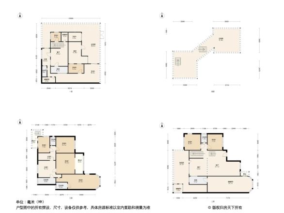 新城市别墅户型图