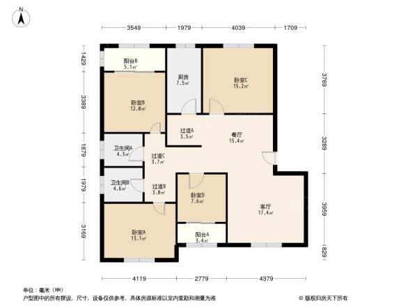 鑫海度假湾户型图