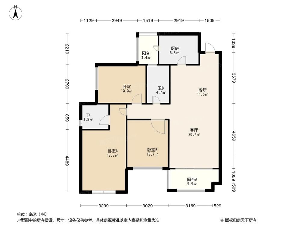 相似户型图