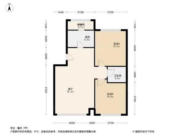左右城户型图