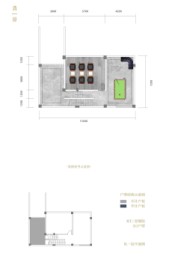 安仁壹号院2室2厅1厨3卫建面135.33㎡