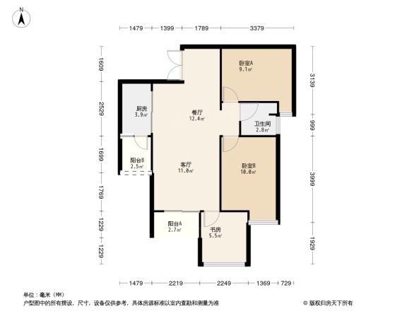 国富沙磁巷户型图