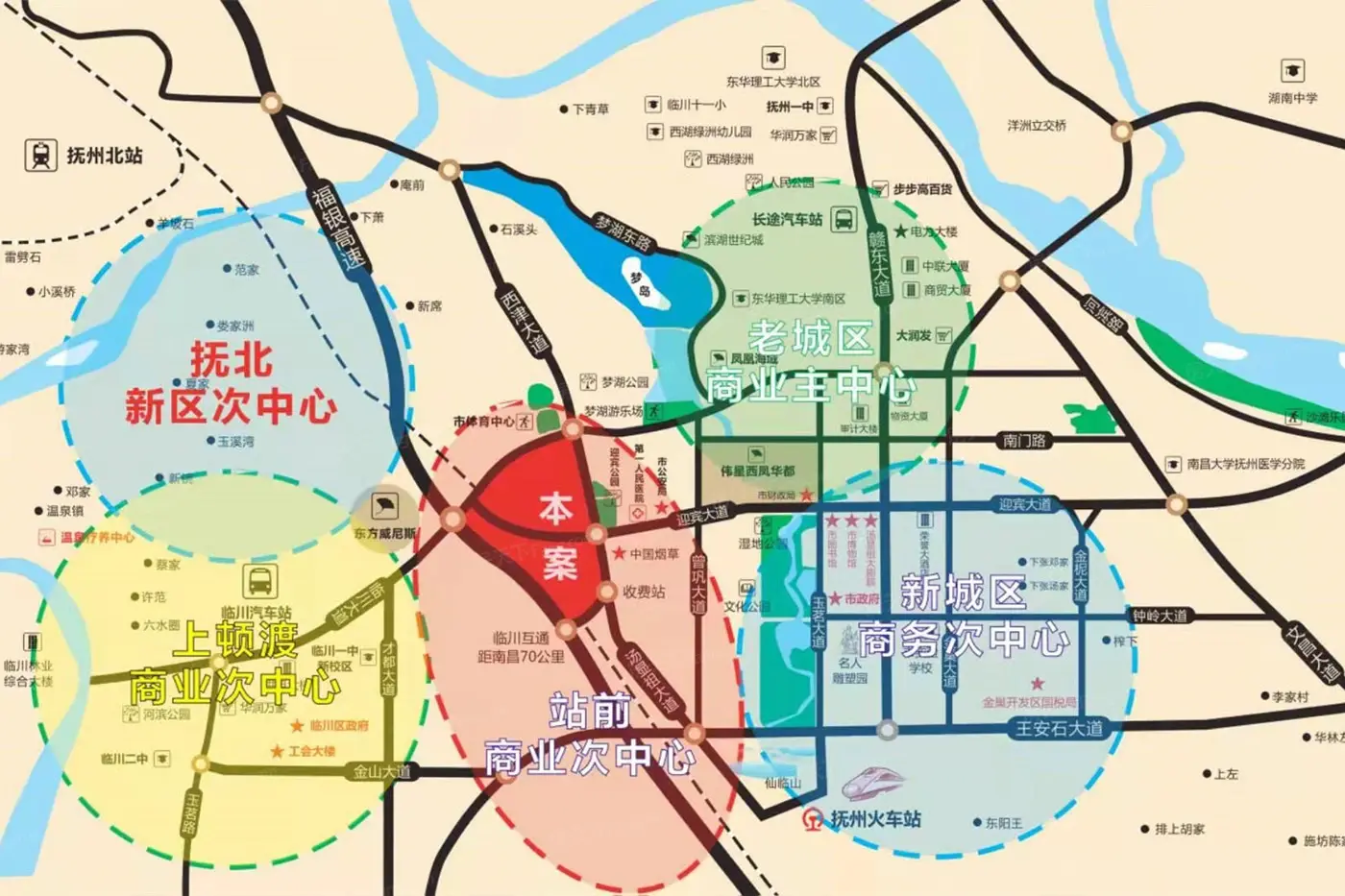 江铃SOHO壹号院交通图