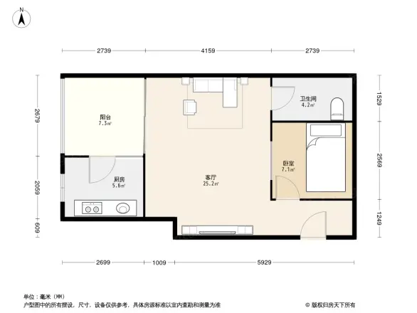 财信渝中城户型图