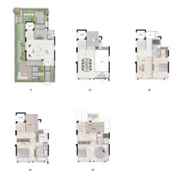 融创山水拾间4室2厅1厨4卫建面236.00㎡