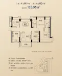 1栋1单元01/02户型